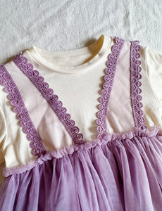 Little Lavender Tee Tulle Dress