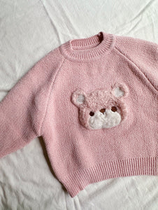Berry Bear Knitted Jumper
