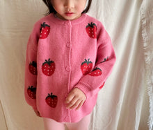 Load image into Gallery viewer, Little Strawberry Cardigan
