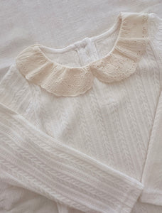Astrid Knitted Collar Top