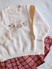 Load image into Gallery viewer, Little Rabbit Embroidery Knitted Jumper

