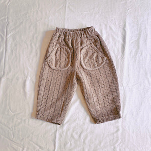 Pockets Corduroy Pants