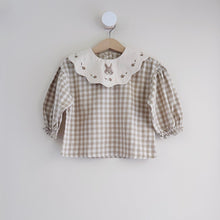 Load image into Gallery viewer, Finnea Check Blouse
