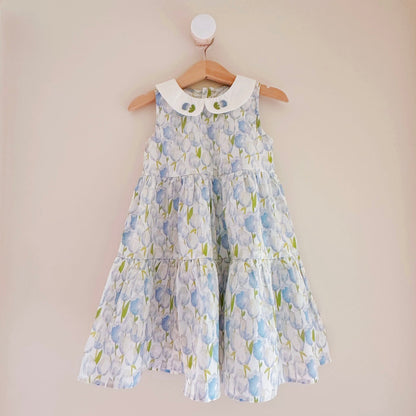 Little Blue Tulip Dress