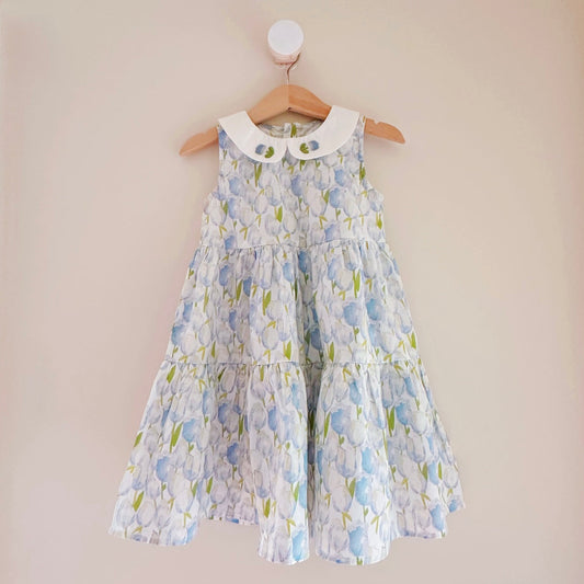 Little Blue Tulip Dress