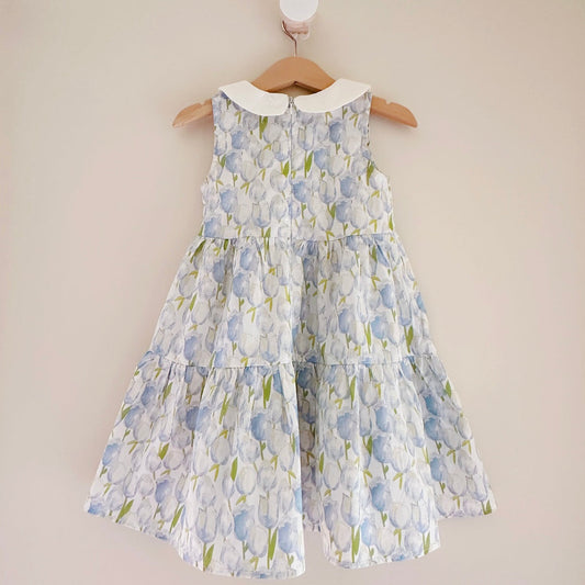 Little Blue Tulip Dress