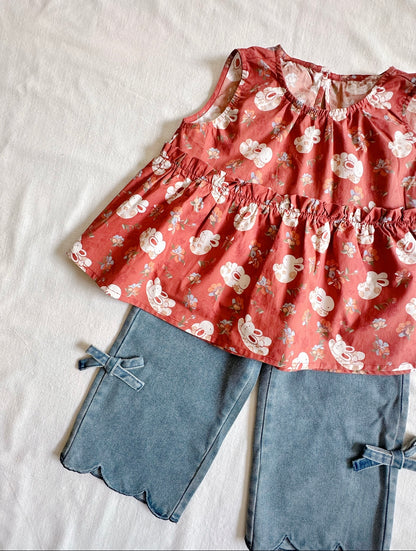 Little Nova Straight Leg Jeans