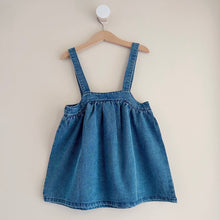 Load image into Gallery viewer, Molly Denim Suspender Dress
