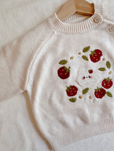 Load image into Gallery viewer, Berry Bunny Knitted Jumper

