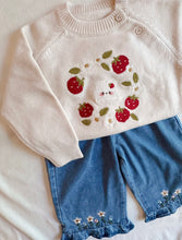 Load image into Gallery viewer, Berry Bunny Knitted Jumper
