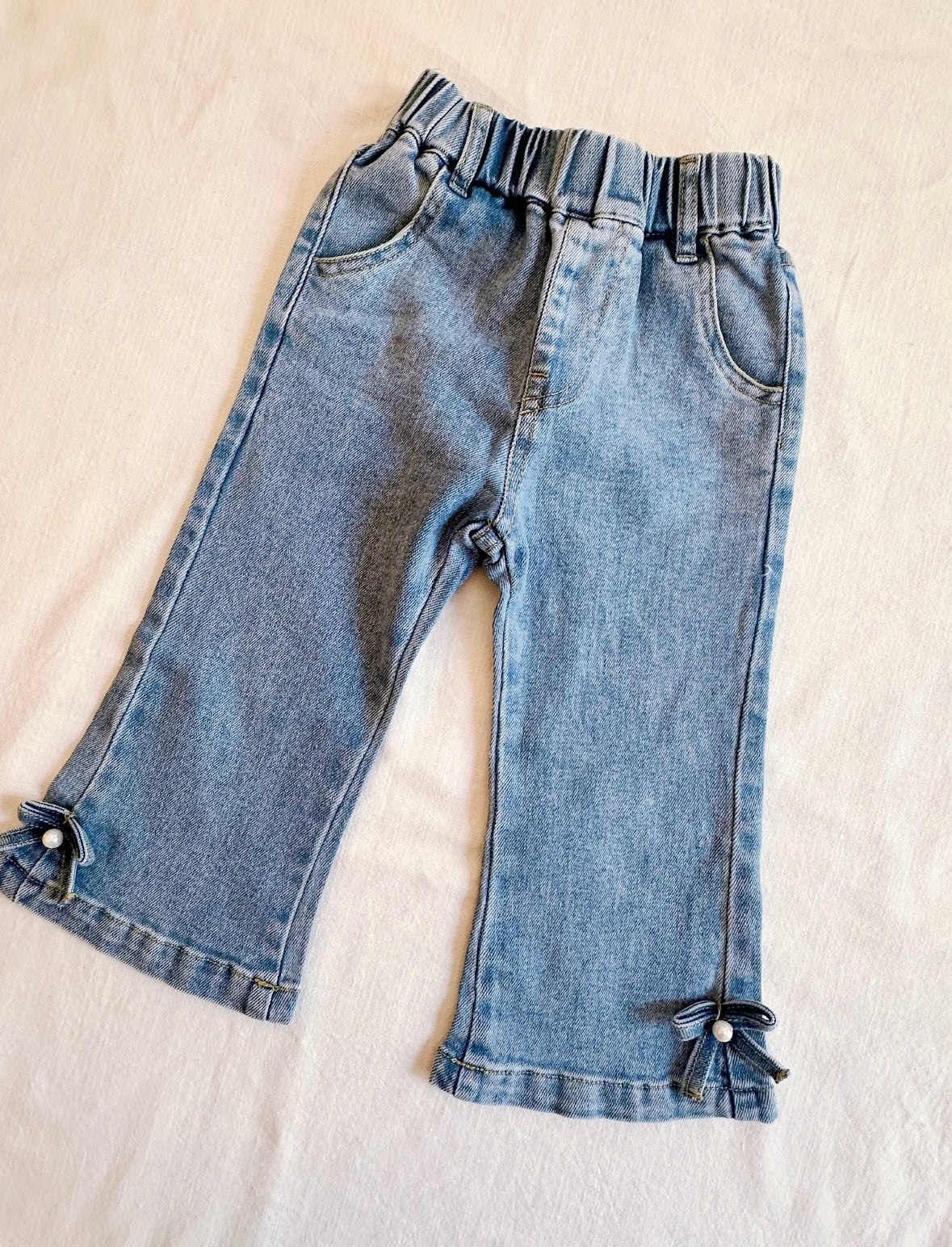 Little Pearl Flare Jeans