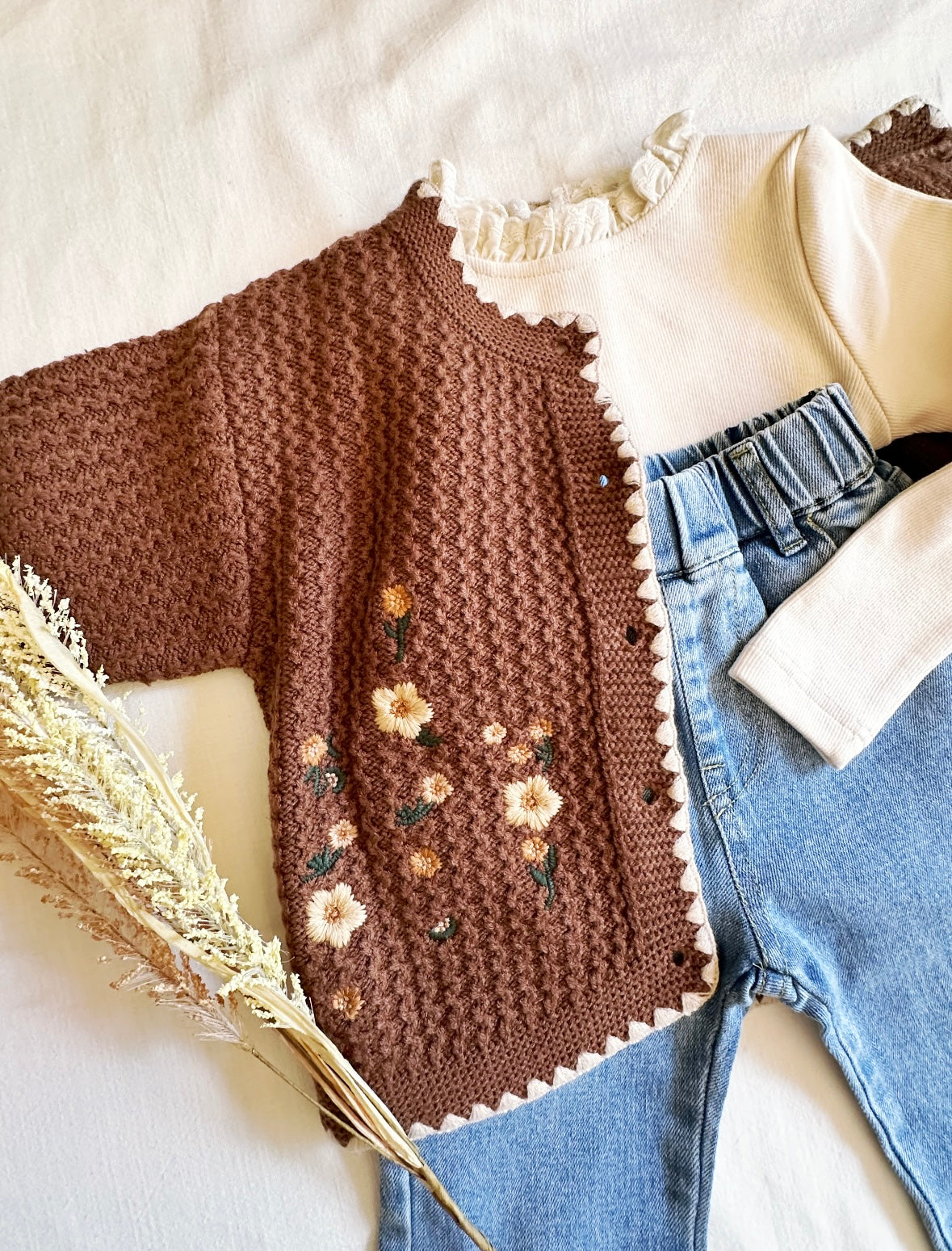 Little Pearl Flare Jeans