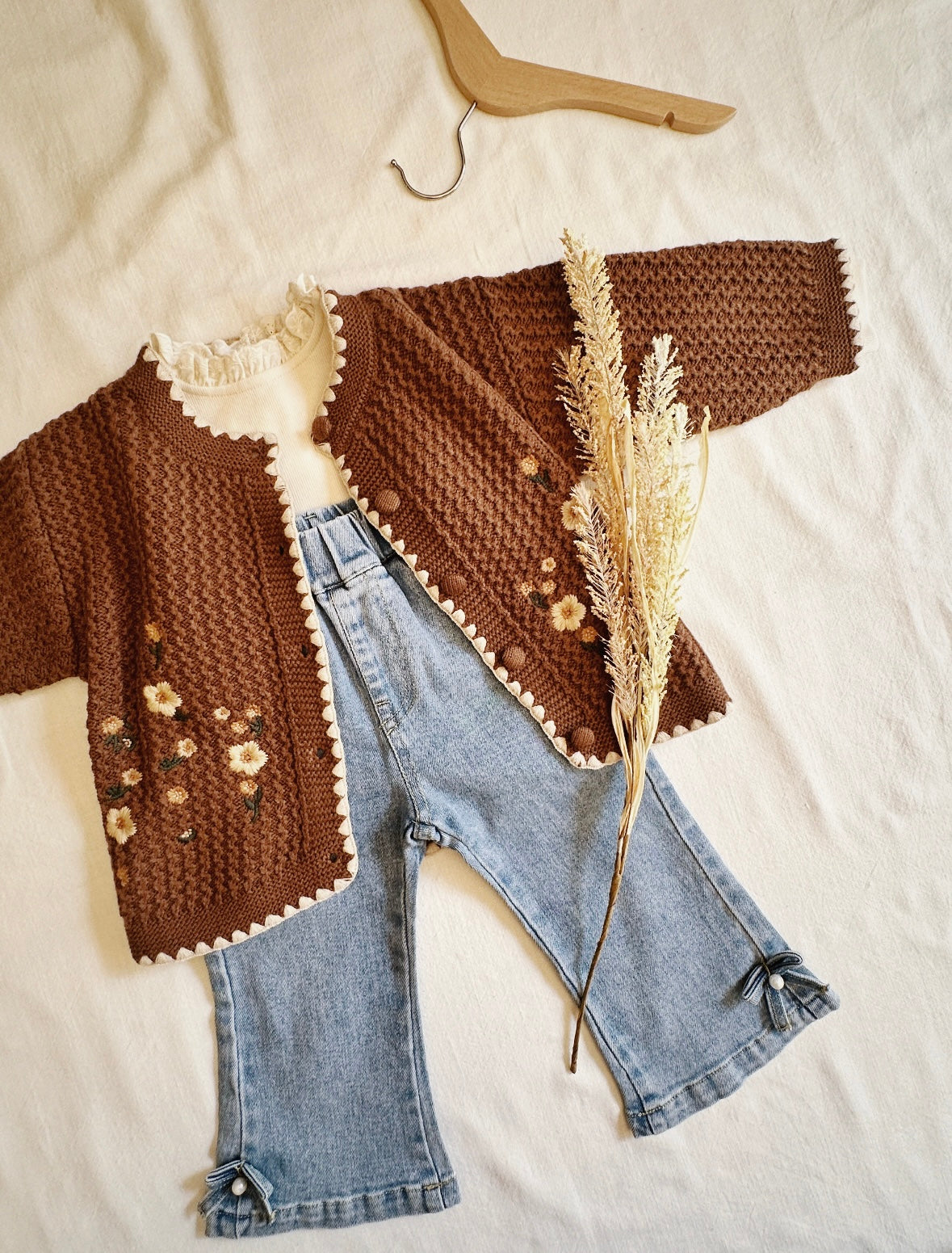 Little Pearl Flare Jeans