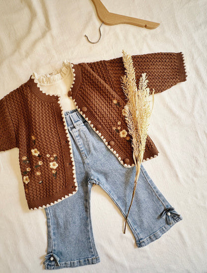Little Pearl Flare Jeans