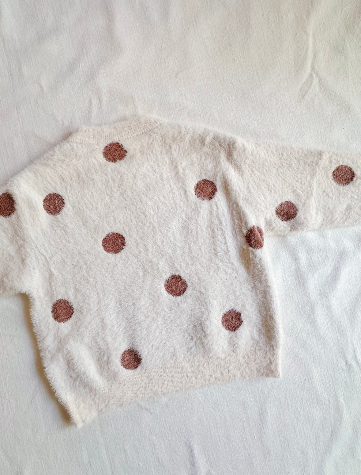 Dotty Bunny Fluffy Jumper