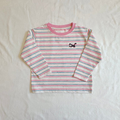 Little Edith Stripe Long Sleeve Top