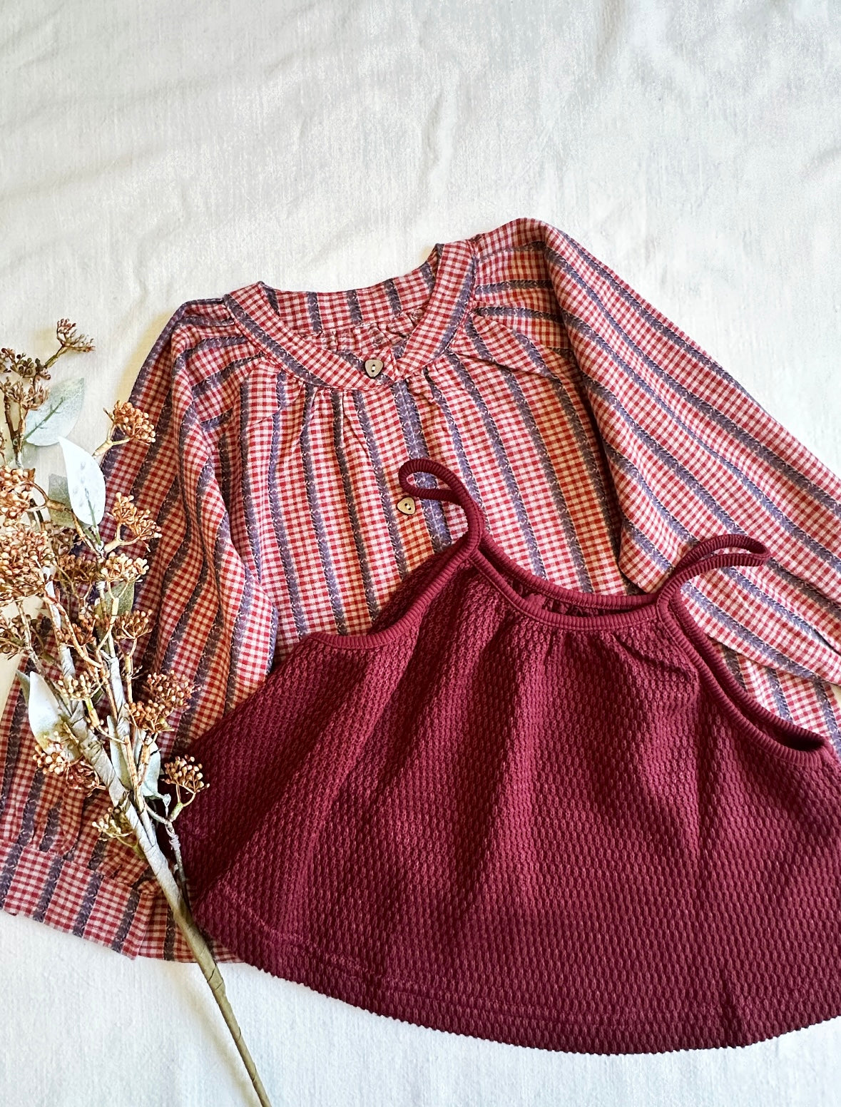 Little Ruby Two Piece Top