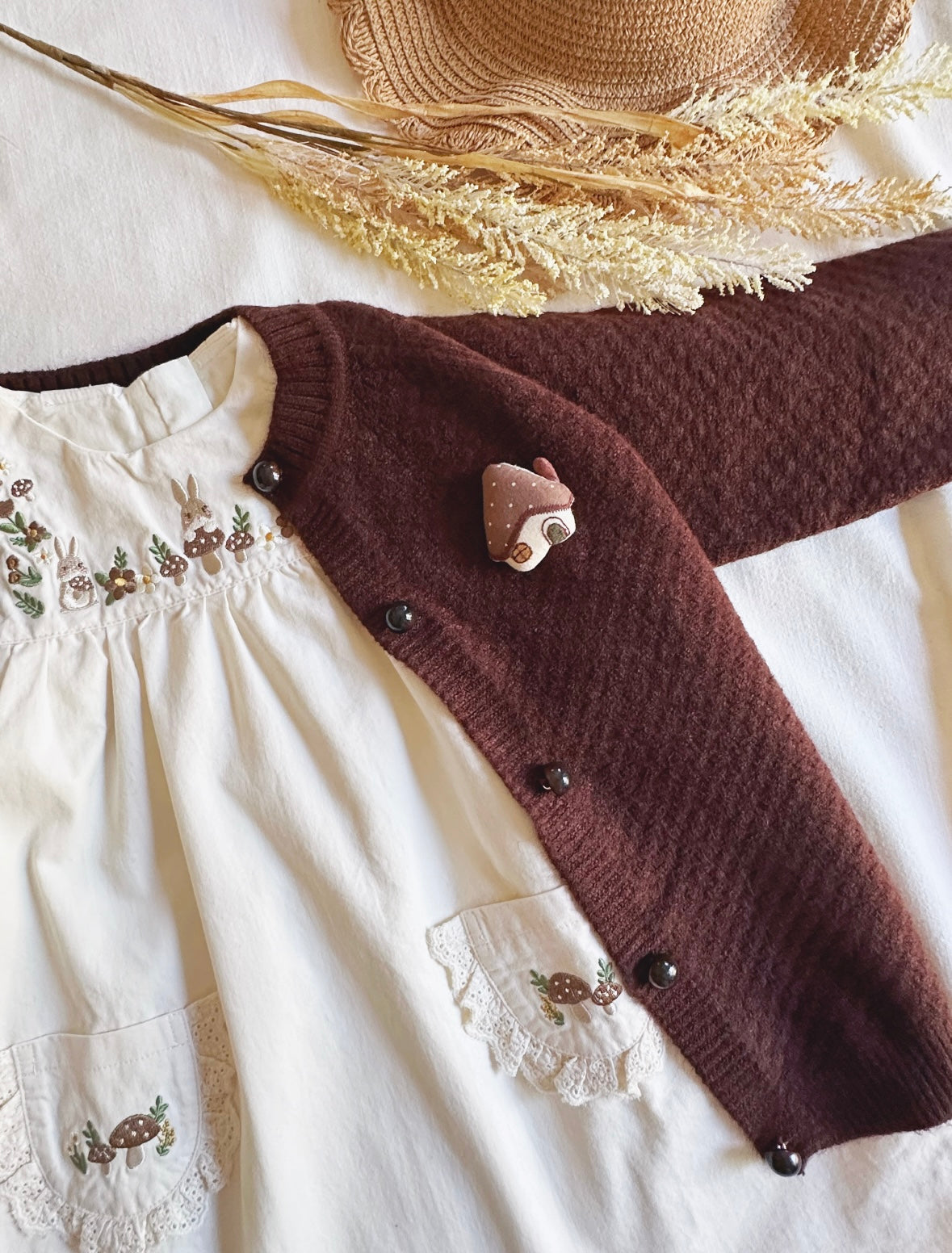 Little Maeve Knitted Cardigan