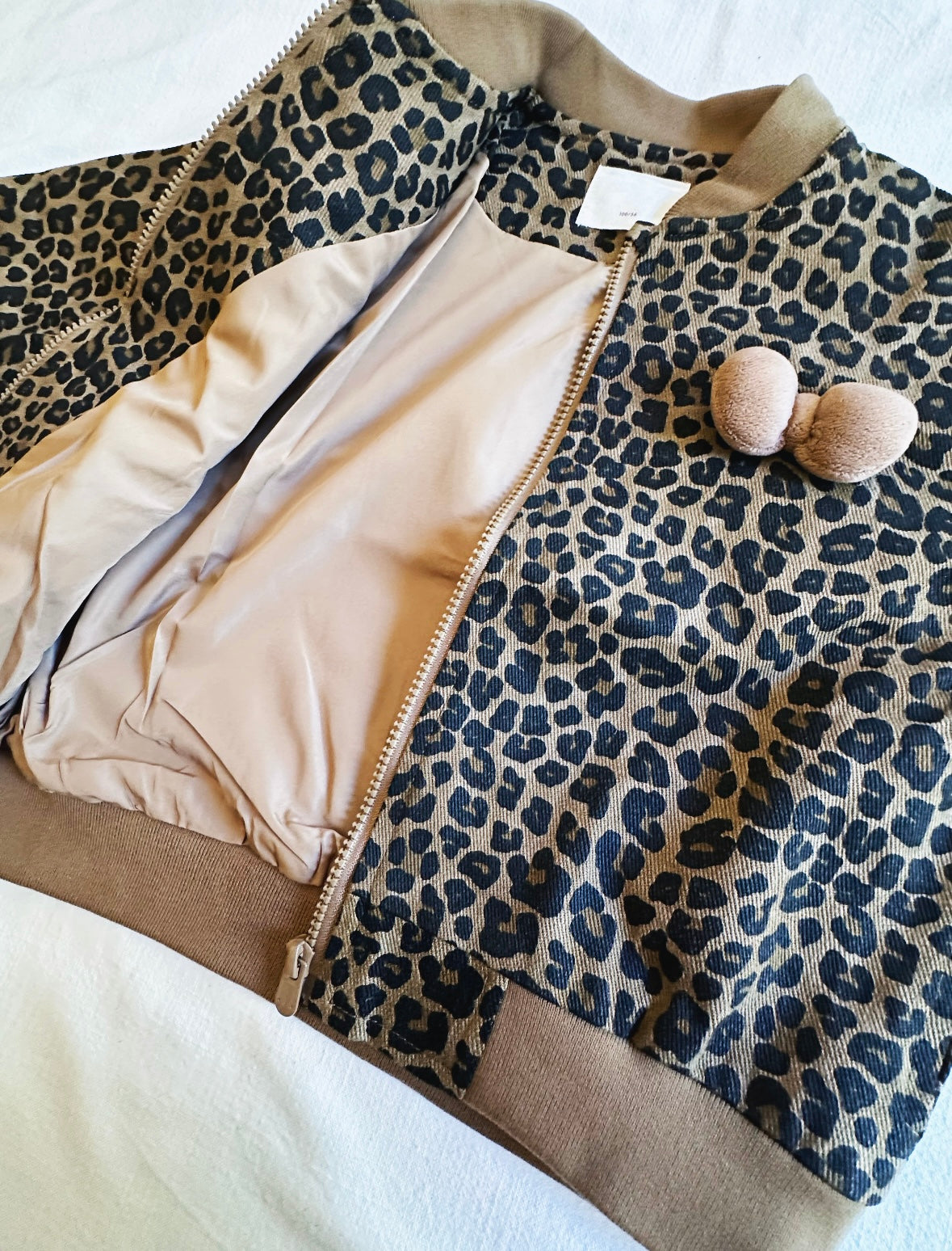 Leopard Bomber Jacket