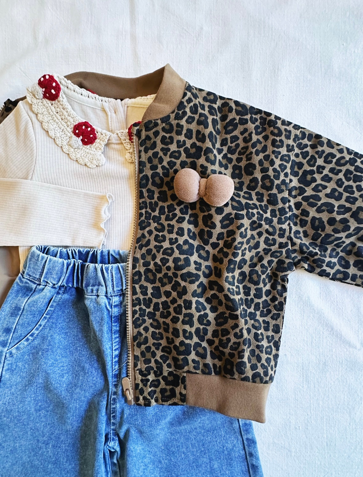 Leopard Bomber Jacket