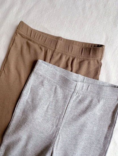 Rib Flare Leggings