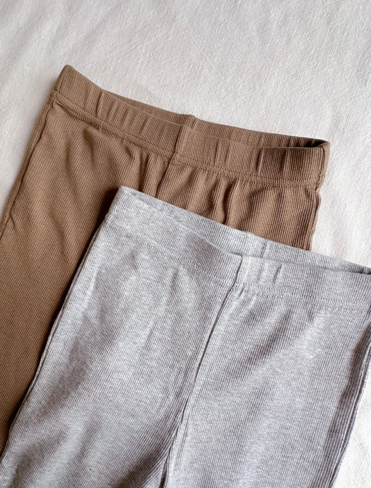 Rib Flare Leggings