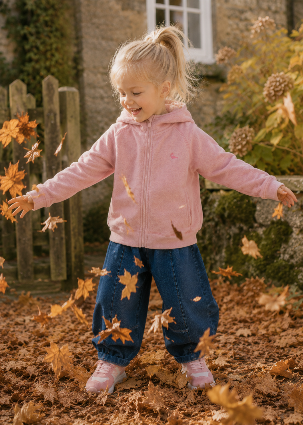 Little Ari Hooded Fleece Jacket