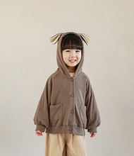 Load image into Gallery viewer, Bear Hooded Jacket
