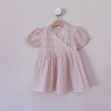 Load image into Gallery viewer, Summer Cotton Puff Sleeve Dress
