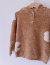 Load image into Gallery viewer, Fuzzy Cow Hoodie
